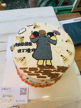 手绘 家人 父亲 男士 下单请请仔细阅读商品详情 如需增加或修改文字请下单备注
