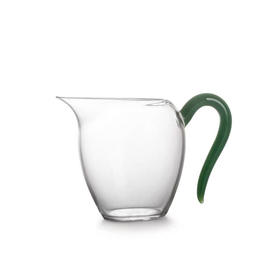 耐热高温绿把公道杯