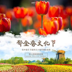 【门票】赏花！昆山国泰郁金香文化节  近300万株郁金香为您绽放春天的味道，尽显荷兰小镇风情的浪漫 来，倾听春天里郁金香一起绽放的声音~