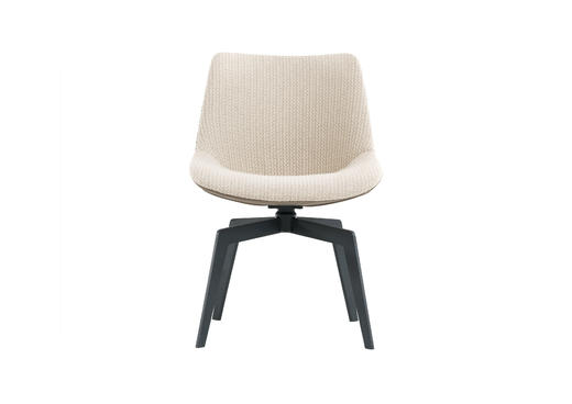 Adde 餐椅  |  底架漆色及皮布面料可选，详询客服 商品图1