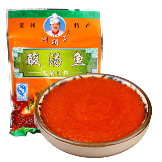 刘胡子酸汤鱼调料火锅底料（210g/包） 商品图0