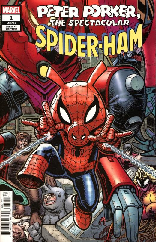 蜘猪侠 Spider-Ham 主刊  Spider-Ham（2019）变体 商品图2