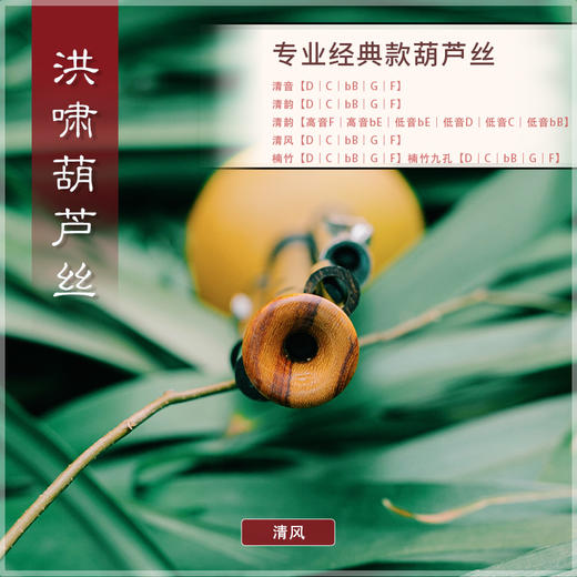 葫芦丝 清风C调 商品图5