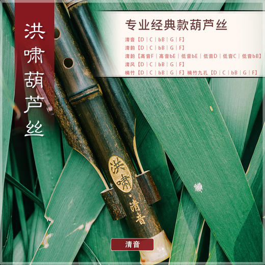 葫芦丝 经典款清音 商品图3