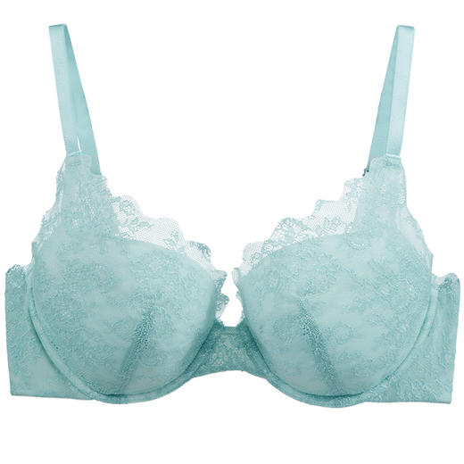 【已下架详情页跳转】适合123型圆盘型奶糖派低心65DE薄棉文胸大罩杯内衣 商品图3