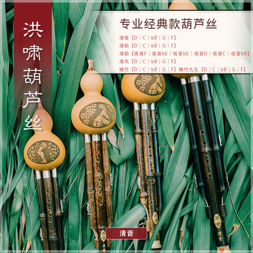 葫芦丝 经典款清音 商品图1