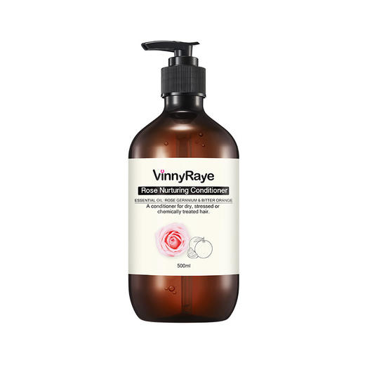 （澳洲薇妮芮）玫瑰精油莹润滋养护发素500ML 商品图2