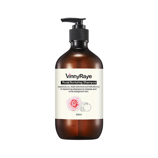 （澳洲薇妮芮）玫瑰精油莹润滋养洗发水500ML 商品图3