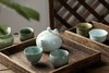 龙泉青瓷 工艺美术大师张晞 七贤茶具  送大师盖碗 商品缩略图1