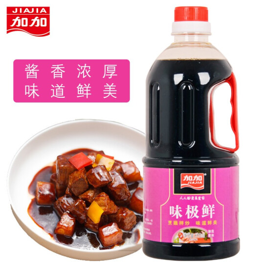 加加味极鲜酱油800ml