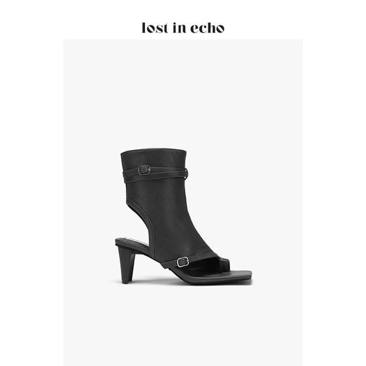lost in echo * YOEYYOU 设计师女鞋 分趾及踝方头凉靴 商品图1