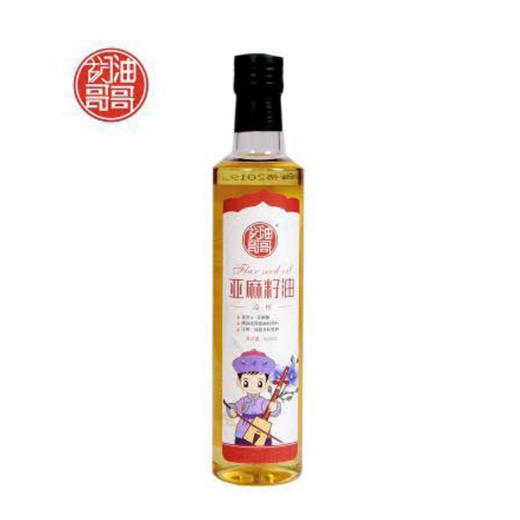 兴泰冷榨亚麻籽油500ml（500克） 商品图0