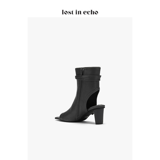 lost in echo * YOEYYOU 设计师女鞋 分趾及踝方头凉靴 商品图3