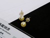 极光金日本akoya海水珍珠耳钉 商品缩略图0
