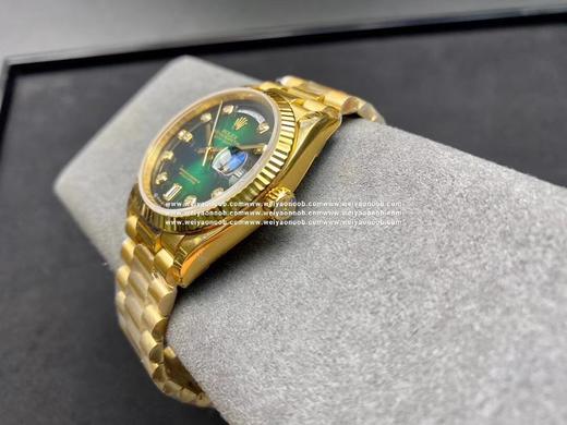 N Factory最新力作V2升级版 劳力士Rolex星期日志型36终极版 搭载原版3255自动机械机芯128238系列腕表，36毫米直径，研发耗时16个月！原版1比1开模。重点升级了以下几个要点： 商品图4