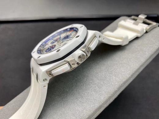 JF 爱彼AP26400 蓝圈盘 白陶瓷壳 3126机芯12位小秒 44毫米直径 市面强版本 商品图13