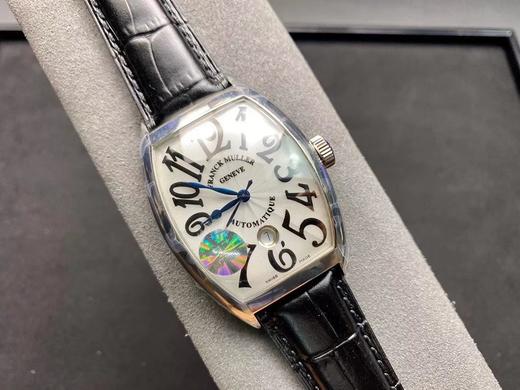 GF厂 Franck Muller 法兰克穆勒Casablanca系列 8880酒桶形 腕表，最好版本fm，39.5X55.3x13.7mm，316精钢表壳，蓝宝石镜面，搪瓷表盘，牛皮表带，针扣，防水 商品图2