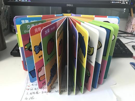 邦臣小红花-我的第一本认知书 全3册（含数动物/词语/数字颜色形状） 商品图5