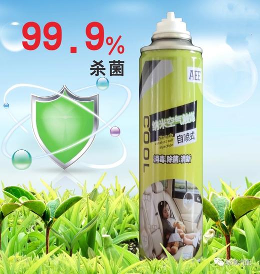 车内消毒爆款产品 AEE™纳米空气触媒自喷式汽车消毒、杀菌喷雾 商品图0