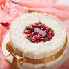 【罗莎雪白皇冠】12寸生日蛋糕 商品缩略图0
