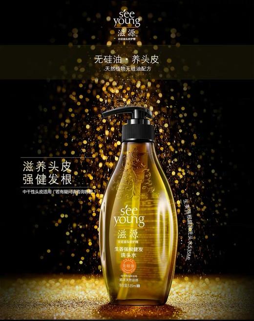 滋源生姜强根健发洗头水（中干性）535ml 商品图2