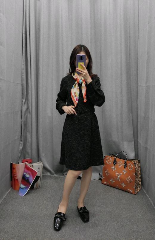 上女腰带连衣裙630908 商品图0