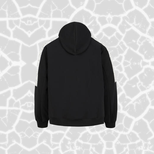 RANDOMEVENT(RDET)X NEW BALANCE(NB) AMT93682 联名黑色连帽卫衣 商品图1
