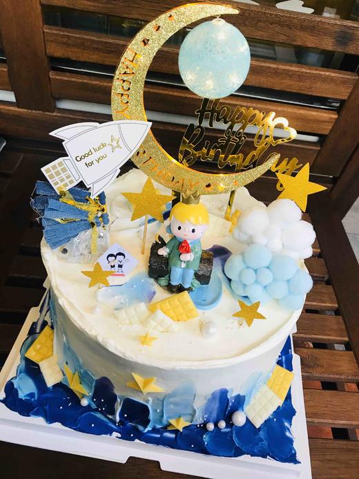 小王子 ins 蓝色系 下单前请仔细阅读商品详情 如需增加或修改文字请下单备注 商品图1