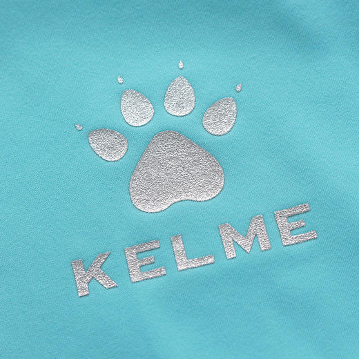 kelme卡尔美童装夏季新款女童T恤短袖LOGO图案圆领运动服装 商品图2