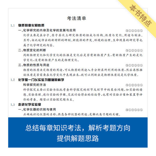 来川初中化学考法解法必刷题/迎战中考/建立理科思维 商品图2