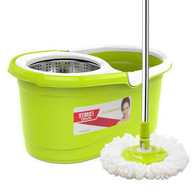 好媳妇旋转拖把桶双驱动地拖桶墩布懒人免手洗拖把