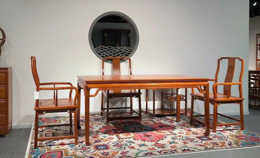 红桥红  家具严选  缅甸花梨(大果紫檀）  【茶桌】 商品图2