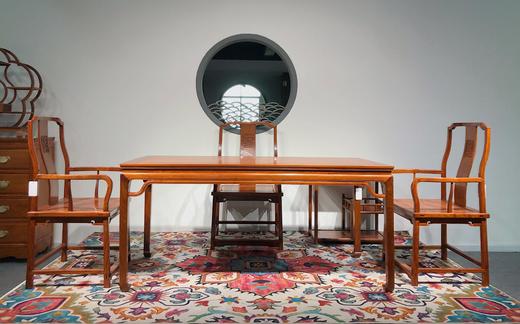 红桥红  家具严选  缅甸花梨(大果紫檀）  【茶桌】 商品图1