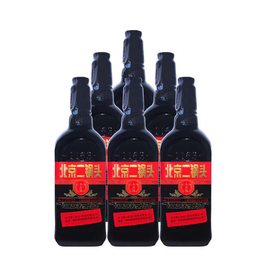 42度黑马出口小方瓶 6瓶装(500ml*6) 商品图1