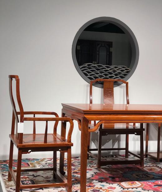 红桥红  家具严选  缅甸花梨(大果紫檀）  【茶桌】 商品图3