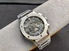 宇舶HUBLOT 经典融合CLASSIC FUSION系列，45mm直径，耐磨蓝宝石玻璃，施华洛世奇钻石镶嵌，搭载进口7750机芯改HUB 1143原装陀片 还原原装所有功能，在不同的时空共鸣，如绘画 商品缩略图0