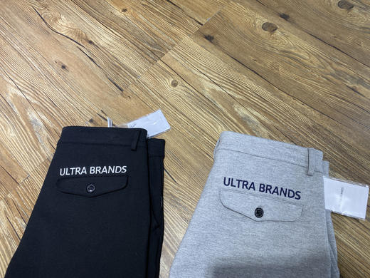 UBRANDS EDITION 重磅免烫面料 ARC 九分锥形裁剪休闲裤 XXK057 商品图8