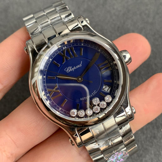 萧邦快乐钻钢带版 肖邦HAPPY DIAMONDS 表盘尺寸36mm 七钻设计 搭载2892自动机械机芯 商品图1