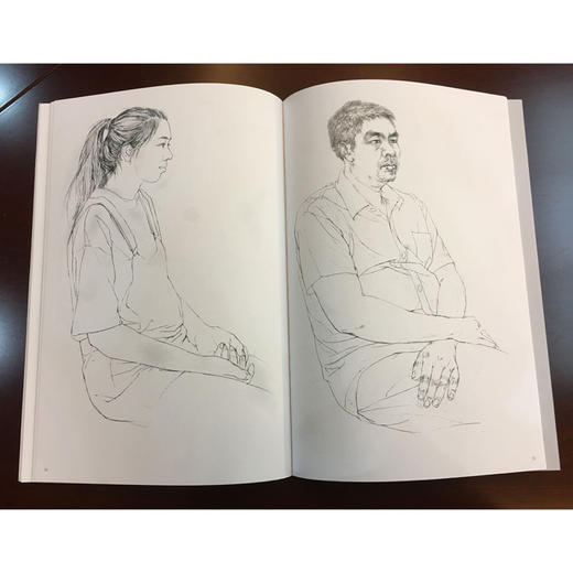 冲刺中国美术学院教学范本解读 现场教学 线性素描半身像 白描半身像 线性素描全身像 适合广大考生 西泠印社出版社 商品图4