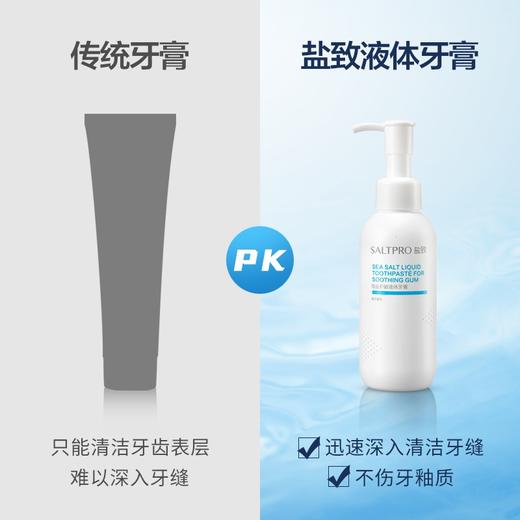【第二件半价！送漱口水】盐致液体牙膏——舒敏护龈，牙齿更健康 商品图3