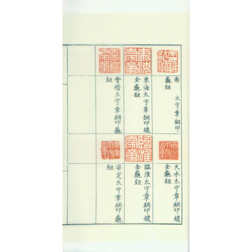 范氏集古印谱 中国珍稀印谱原典大系影印本宣纸线装一函十册 西泠印社出版社 商品图3