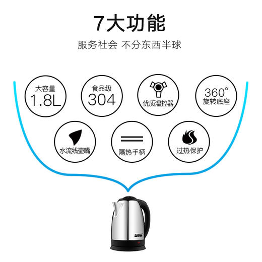 电热水壶 商品图2