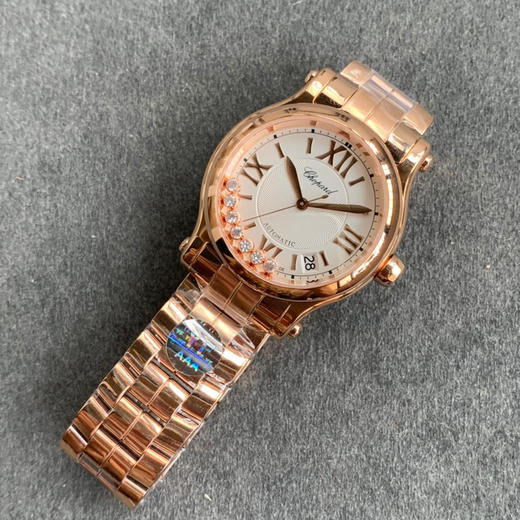 萧邦快乐钻钢带版 肖邦HAPPY DIAMONDS 表盘尺寸36mm 七钻设计 搭载2892自动机械机芯 商品图8