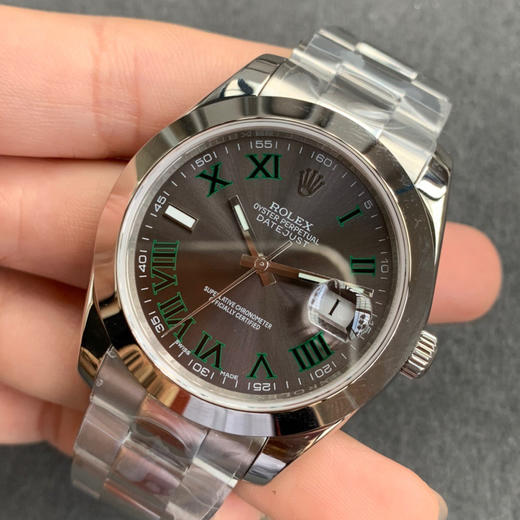 新品推出！ROLEX劳力士 41mm日志型 蓝宝石镜面 各种颜色表盘齐全，更新了壳与带打磨和配合。Cal.3255自动机械机芯 商品图2
