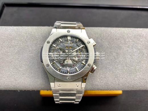 宇舶HUBLOT 经典融合CLASSIC FUSION系列，45mm直径，耐磨蓝宝石玻璃，施华洛世奇钻石镶嵌，搭载进口7750机芯改HUB 1143原装陀片 还原原装所有功能，在不同的时空共鸣，如绘画 商品图1