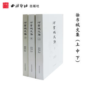 徐书城文集 上中下3本套装 文艺理论研究 美学研究 美术史论研究 中国画评论 京剧与红学研究 西泠印社出版社