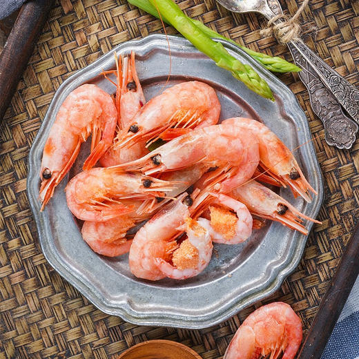 【※买二送一!】北极甜虾500g 源自北极圈纯净海域  吃起来有甜味 解冻即食 虾仁 海虾 大虾 北极虾 商品图2