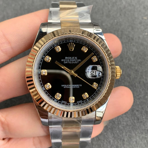 新品推出！ROLEX劳力士 41mm日志型 蓝宝石镜面 各种颜色表盘齐全，更新了壳与带打磨和配合。Cal.3255自动机械机芯 商品图0