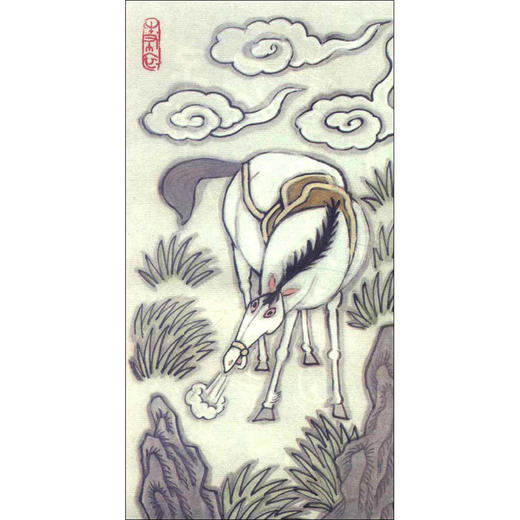古诗百图 1函2册 宣纸线装书 中国画作品集 古典诗歌作品集 西泠印社出版社 商品图2