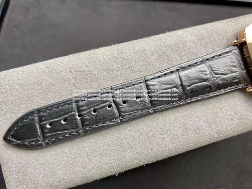 江诗丹顿 历史名作系列 斜把 斜位把头尺寸40mm 搭配手动上链机芯 316钢 意大利小牛皮表带 商品图8